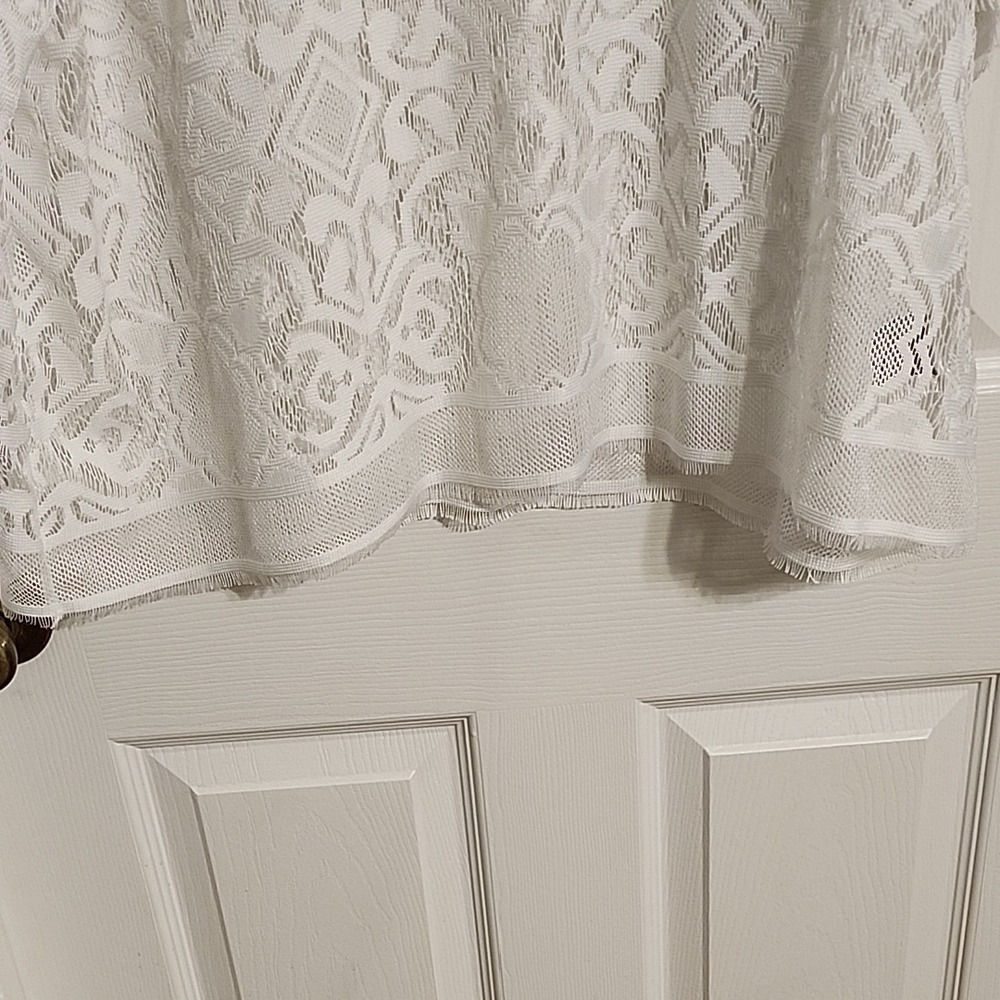 Worthington White Lace Blouse - Picture 6 of 7